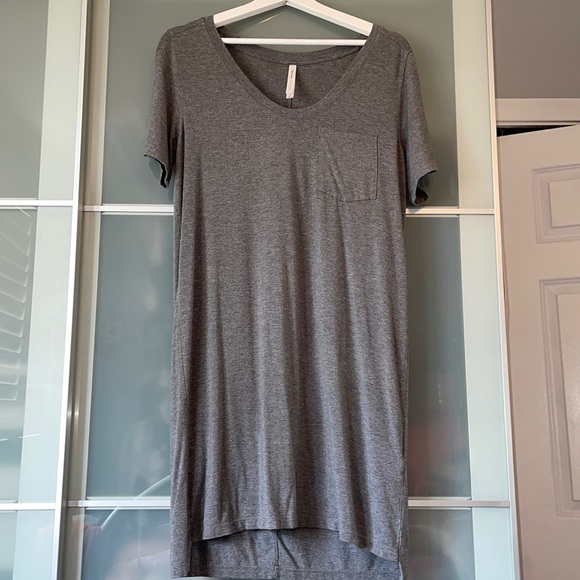 T-Shirt Dress With Pocket - Picture 1 of 5